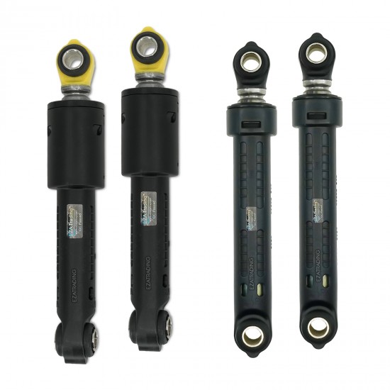 OEM SUSPA DC66-00470C DC66-00531B Shock Absorber Front and Rear Set for Samsung Washers - 4 Pack - 1 Year Warranty