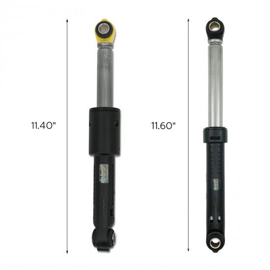 OEM SUSPA DC66-00470C DC66-00531B Shock Absorber Front and Rear Set for Samsung Washers - 4 Pack - 1 Year Warranty OEM SUSPA DC66-00470C DC66-00531B Shock Absorber Front and Rear Set for Samsung Washers - 4 Pack - 1 Year Warranty