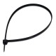 Cable Zip Ties 18 Inch Length 0.3 Inch Wide 130 lb - 100 Pack (Black)