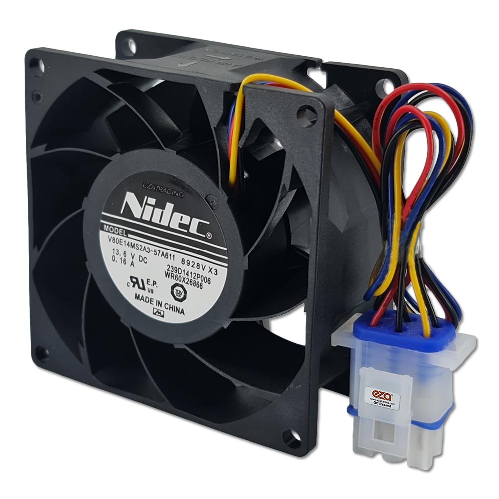 WR60X26866 Refrigerator Evaporator Fan Moto for GE Refrigrator  