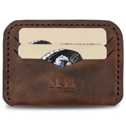 Genuine Leather Poseidon Signature Wallet Genuine Leather Poseidon Signature Wallet